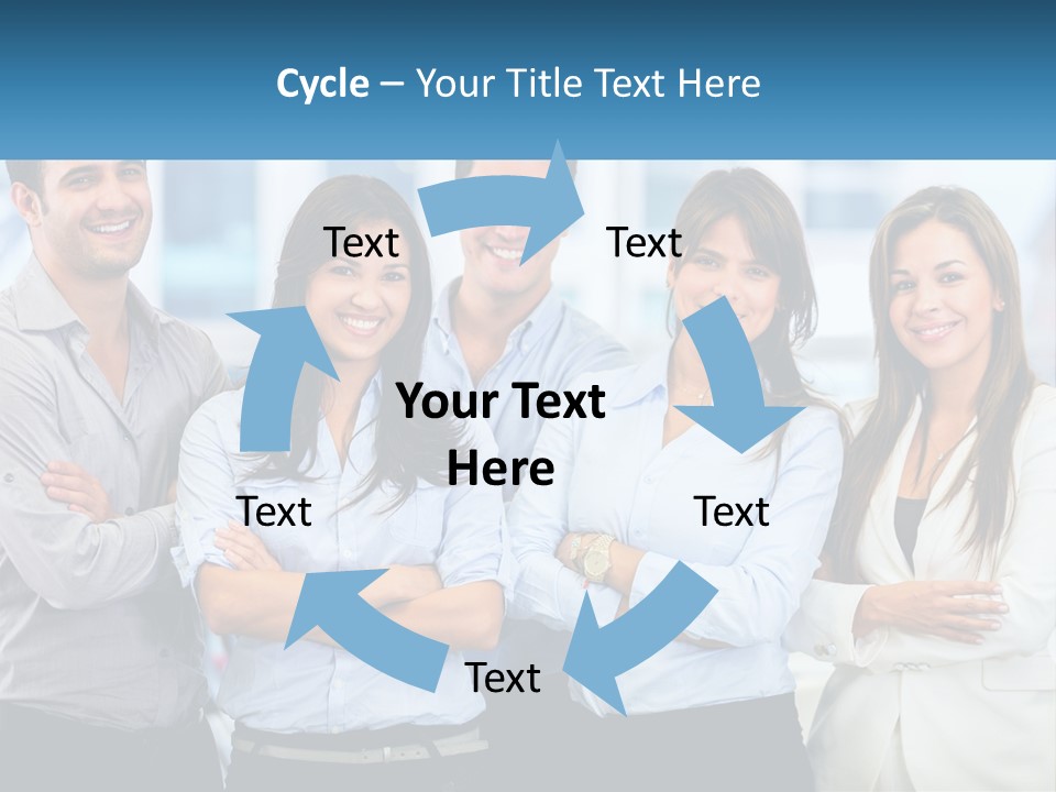 A Group Of People Standing Next To Each Other PowerPoint Template