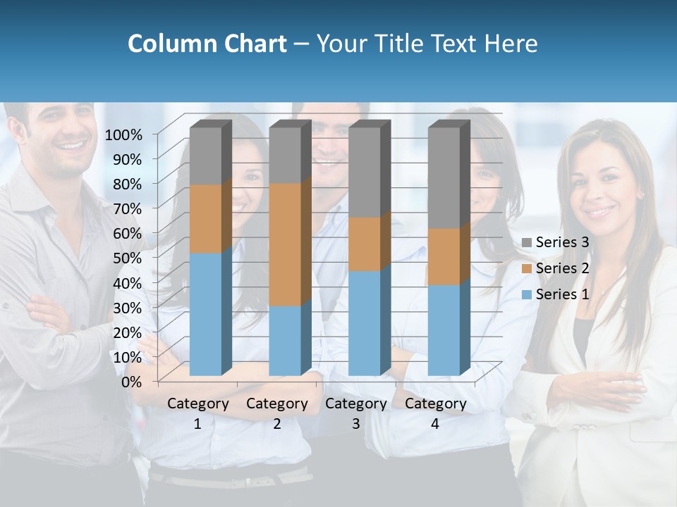 A Group Of People Standing Next To Each Other PowerPoint Template