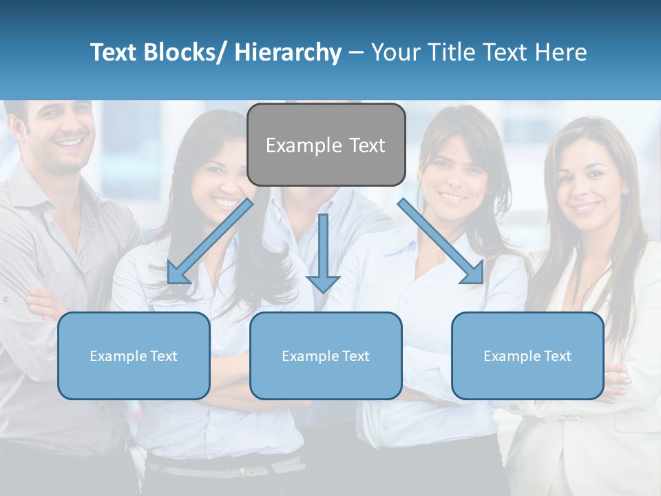 A Group Of People Standing Next To Each Other PowerPoint Template