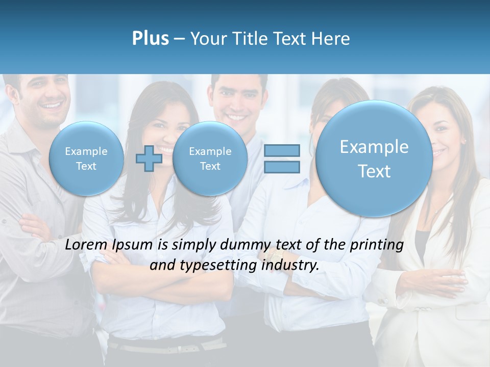 A Group Of People Standing Next To Each Other PowerPoint Template
