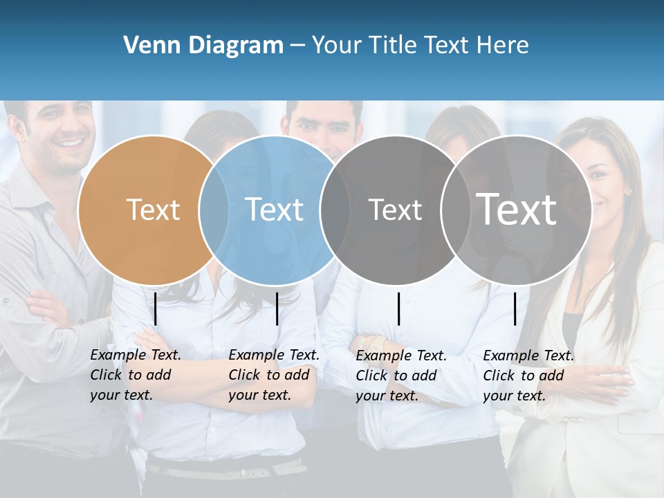 A Group Of People Standing Next To Each Other PowerPoint Template