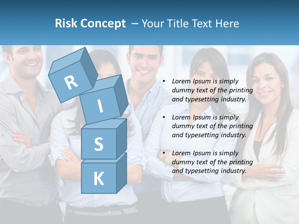 A Group Of People Standing Next To Each Other PowerPoint Template