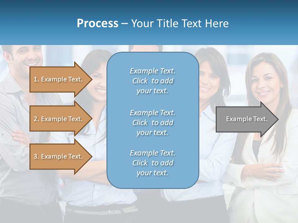 A Group Of People Standing Next To Each Other PowerPoint Template