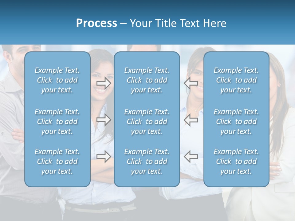 A Group Of People Standing Next To Each Other PowerPoint Template