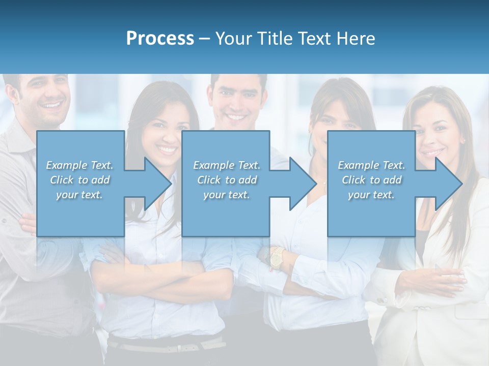 A Group Of People Standing Next To Each Other PowerPoint Template
