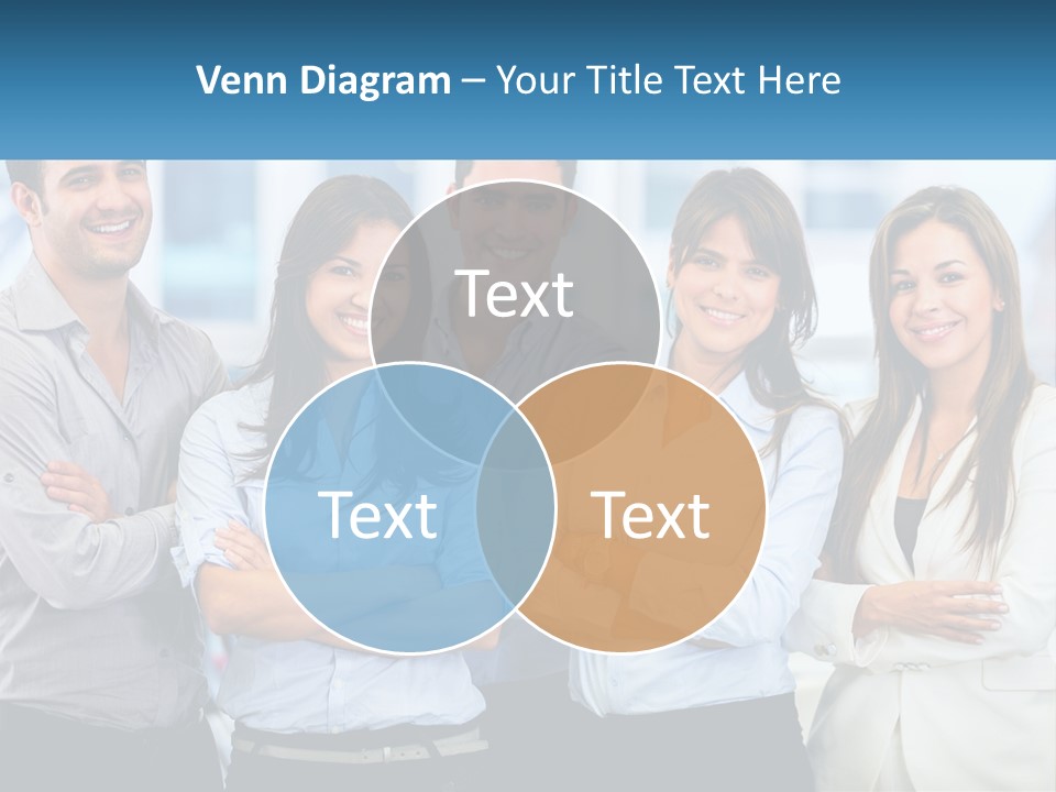 A Group Of People Standing Next To Each Other PowerPoint Template
