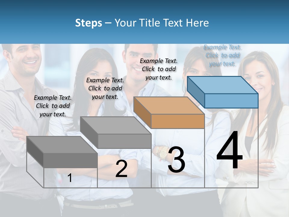 A Group Of People Standing Next To Each Other PowerPoint Template