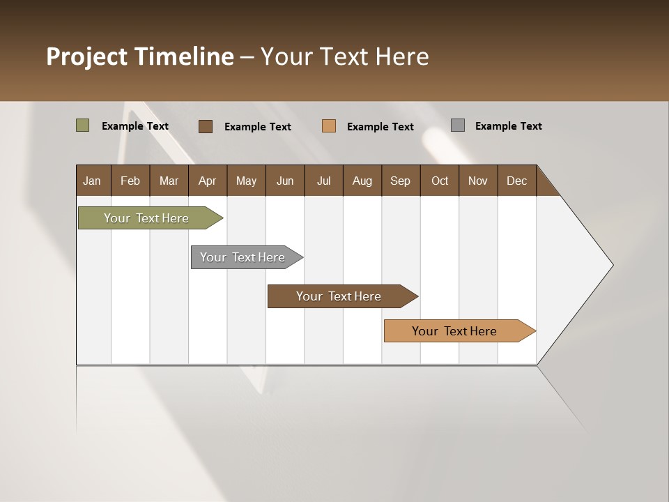 A Close Up Of A Door Handle On A Door PowerPoint Template