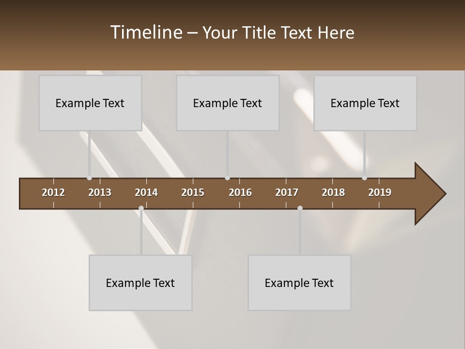 A Close Up Of A Door Handle On A Door PowerPoint Template