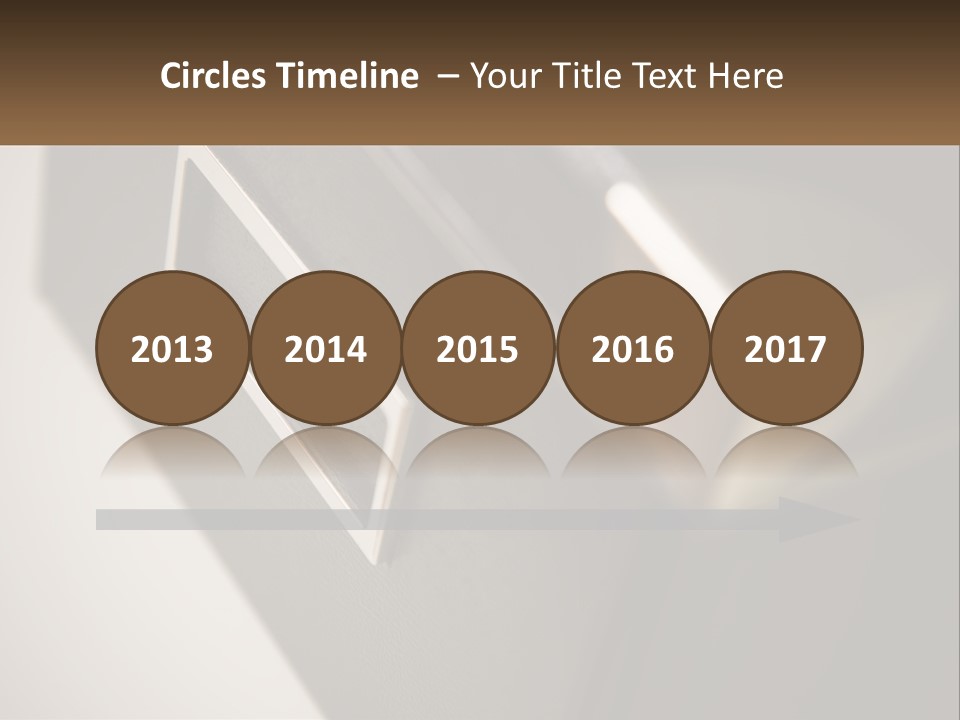 A Close Up Of A Door Handle On A Door PowerPoint Template