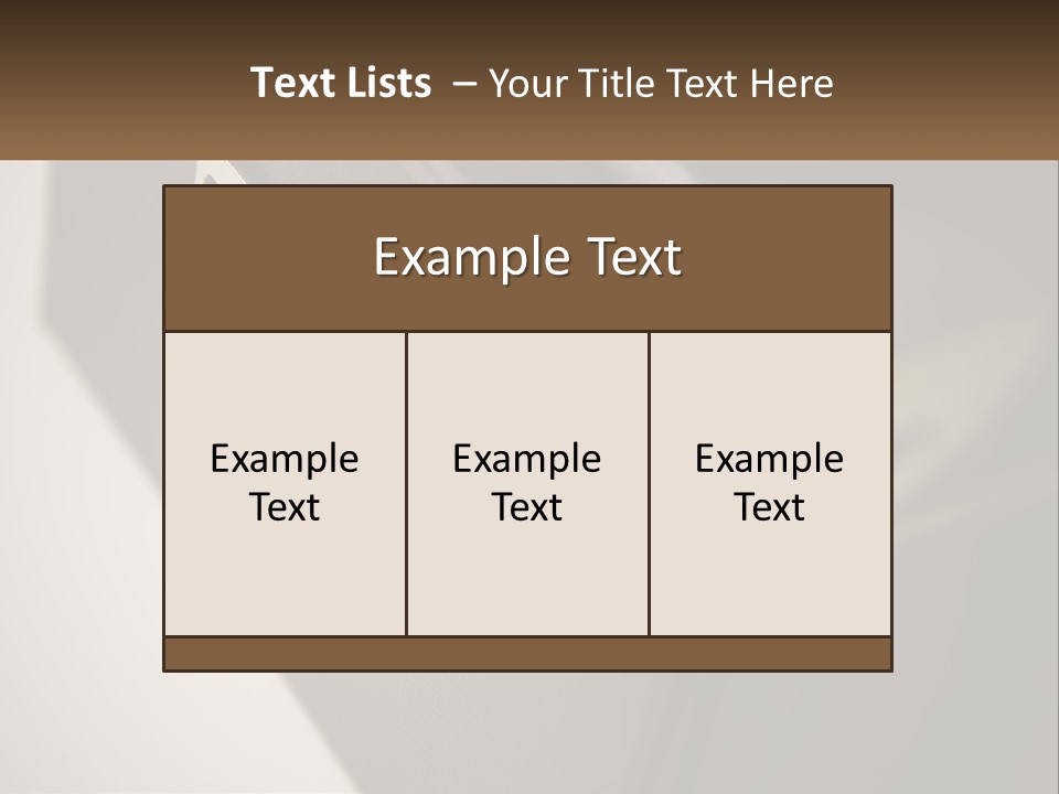 A Close Up Of A Door Handle On A Door PowerPoint Template