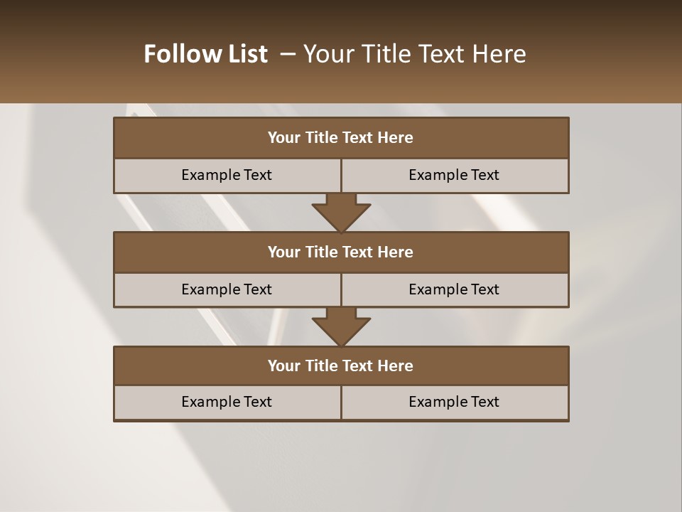 A Close Up Of A Door Handle On A Door PowerPoint Template