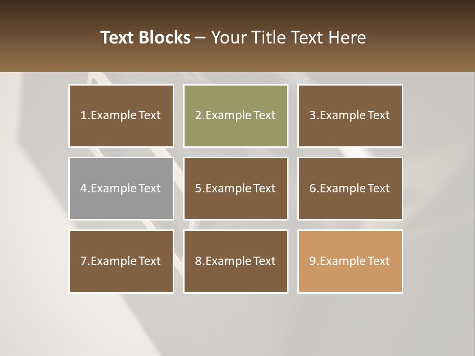 A Close Up Of A Door Handle On A Door PowerPoint Template