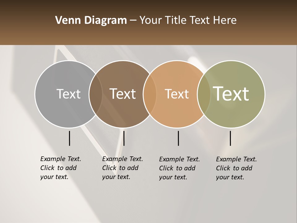 A Close Up Of A Door Handle On A Door PowerPoint Template