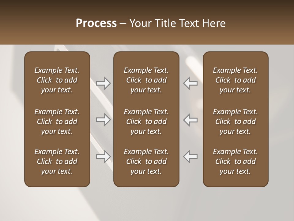 A Close Up Of A Door Handle On A Door PowerPoint Template