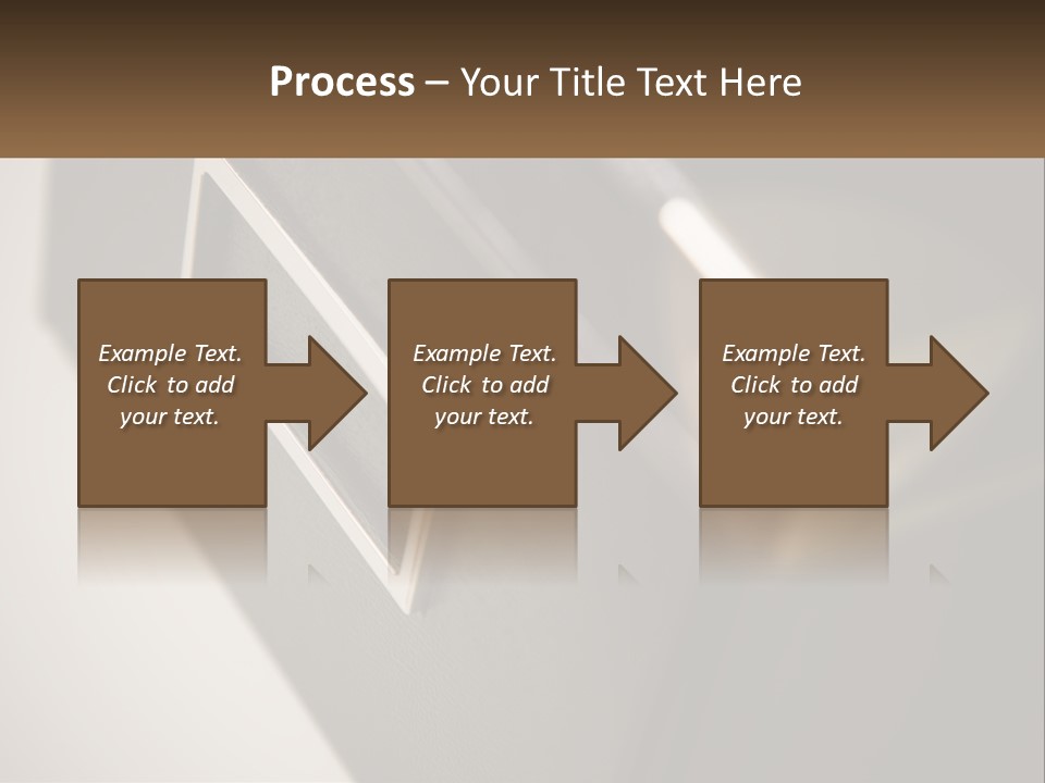 A Close Up Of A Door Handle On A Door PowerPoint Template