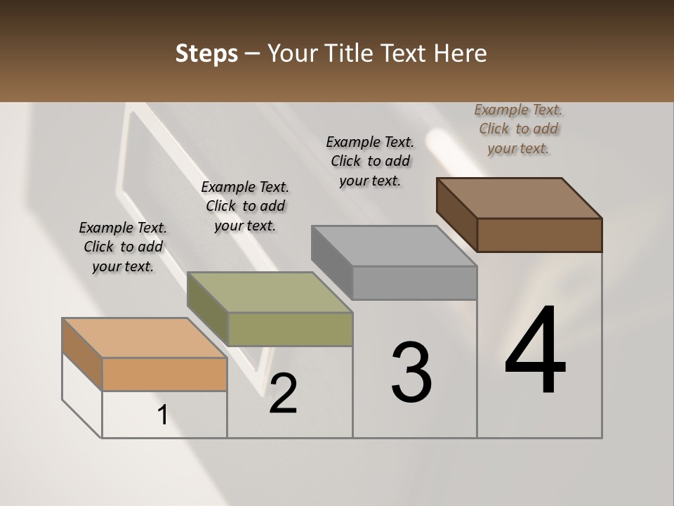 A Close Up Of A Door Handle On A Door PowerPoint Template
