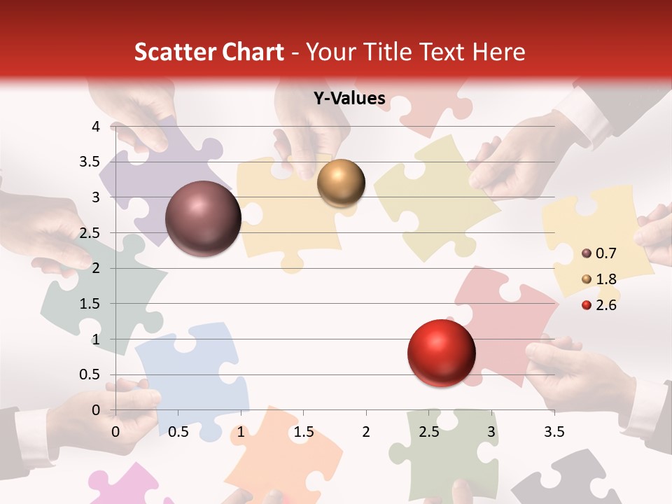 A Group Of People Holding Pieces Of A Puzzle PowerPoint Template