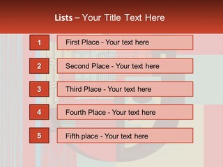 A Red And Blue Abstract Background With Lines And Shapes PowerPoint Template