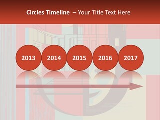 A Red And Blue Abstract Background With Lines And Shapes PowerPoint Template