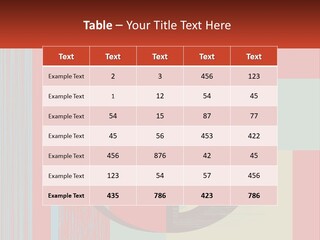 A Red And Blue Abstract Background With Lines And Shapes PowerPoint Template