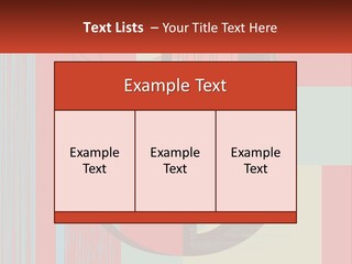 A Red And Blue Abstract Background With Lines And Shapes PowerPoint Template