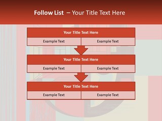 A Red And Blue Abstract Background With Lines And Shapes PowerPoint Template