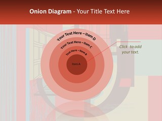 A Red And Blue Abstract Background With Lines And Shapes PowerPoint Template