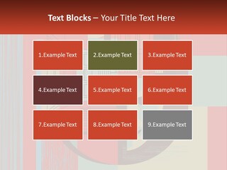 A Red And Blue Abstract Background With Lines And Shapes PowerPoint Template