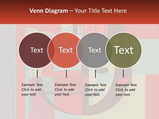 A Red And Blue Abstract Background With Lines And Shapes PowerPoint Template