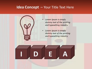 A Red And Blue Abstract Background With Lines And Shapes PowerPoint Template