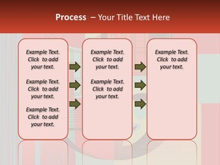 A Red And Blue Abstract Background With Lines And Shapes PowerPoint Template