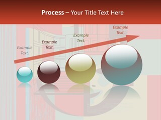 A Red And Blue Abstract Background With Lines And Shapes PowerPoint Template