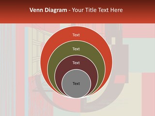 A Red And Blue Abstract Background With Lines And Shapes PowerPoint Template