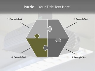 A Video Camera Hanging From The Ceiling Of A Building PowerPoint Template
