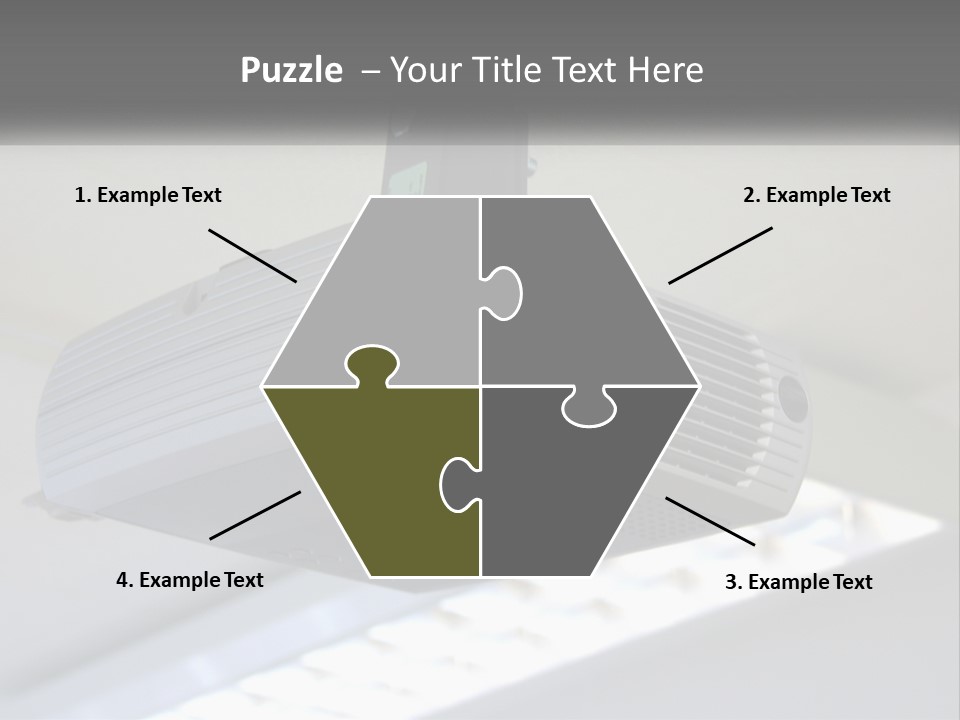 A Video Camera Hanging From The Ceiling Of A Building PowerPoint Template