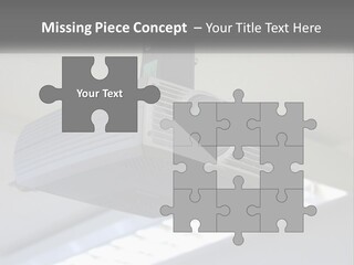 A Video Camera Hanging From The Ceiling Of A Building PowerPoint Template