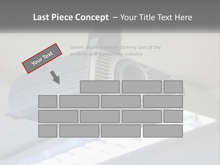 A Video Camera Hanging From The Ceiling Of A Building PowerPoint Template