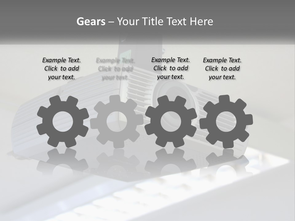 A Video Camera Hanging From The Ceiling Of A Building PowerPoint Template