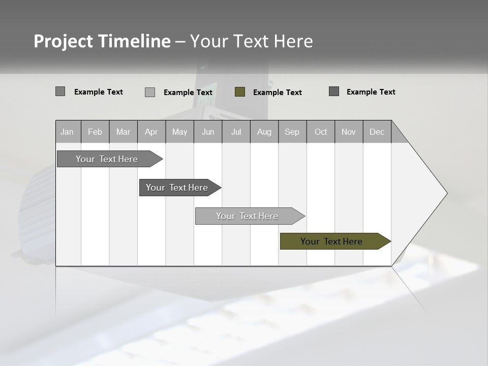 A Video Camera Hanging From The Ceiling Of A Building PowerPoint Template