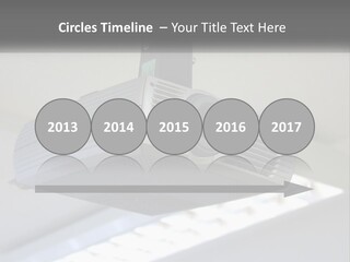 A Video Camera Hanging From The Ceiling Of A Building PowerPoint Template