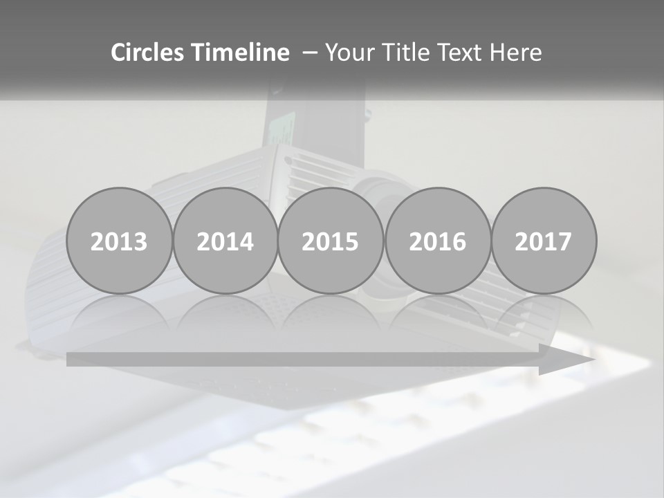 A Video Camera Hanging From The Ceiling Of A Building PowerPoint Template