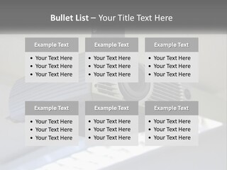 A Video Camera Hanging From The Ceiling Of A Building PowerPoint Template