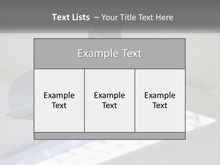 A Video Camera Hanging From The Ceiling Of A Building PowerPoint Template