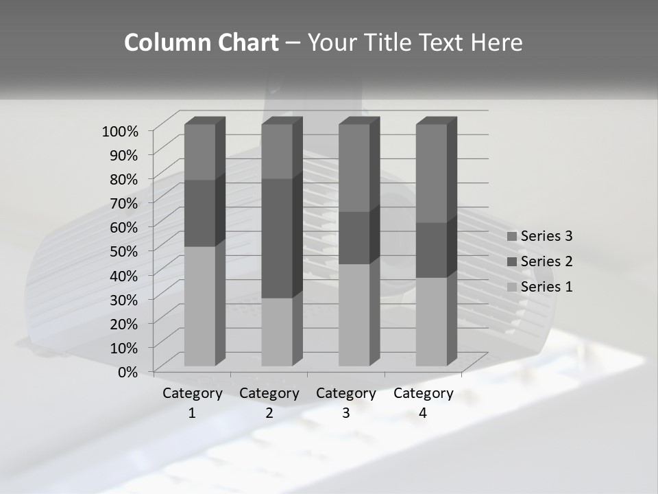 A Video Camera Hanging From The Ceiling Of A Building PowerPoint Template