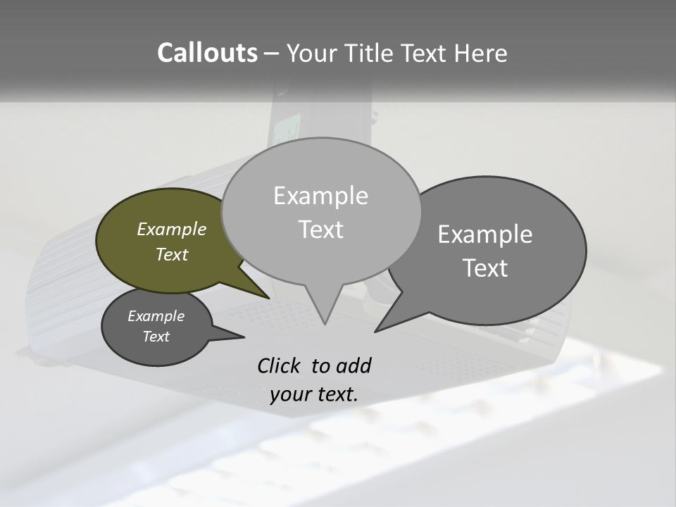 A Video Camera Hanging From The Ceiling Of A Building PowerPoint Template