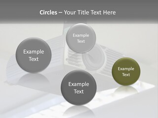 A Video Camera Hanging From The Ceiling Of A Building PowerPoint Template