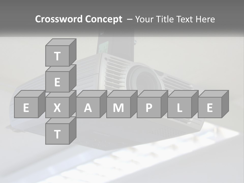 A Video Camera Hanging From The Ceiling Of A Building PowerPoint Template