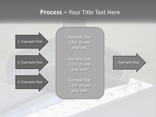 A Video Camera Hanging From The Ceiling Of A Building PowerPoint Template