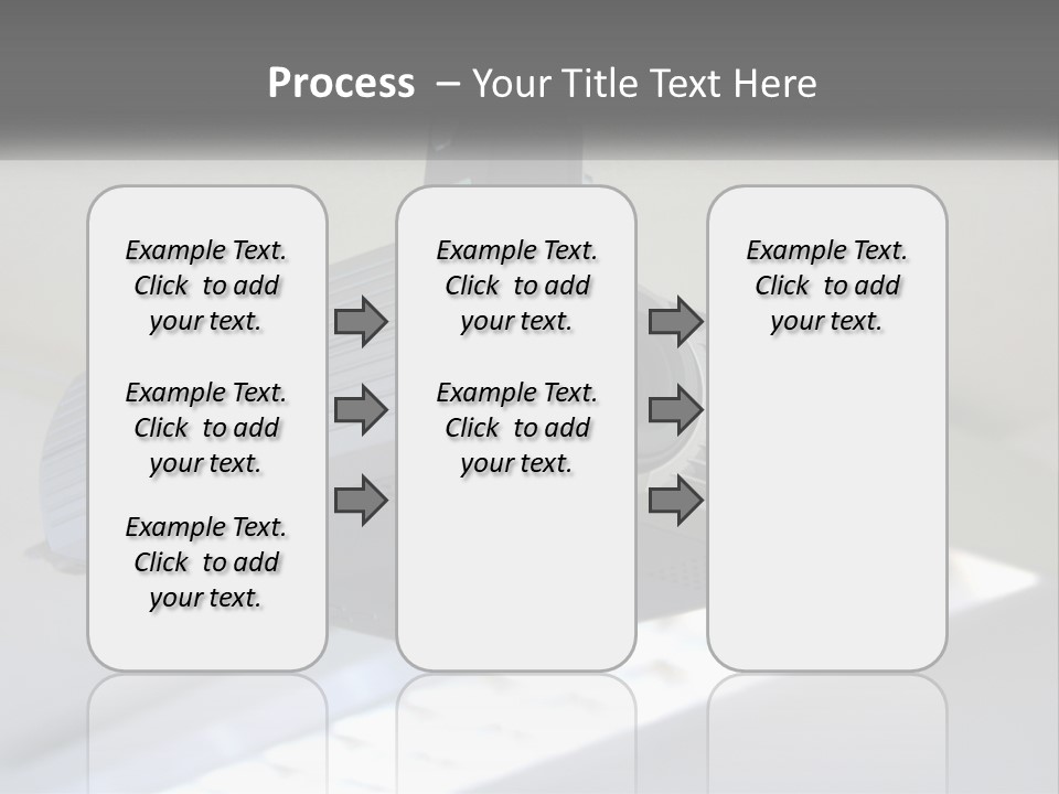 A Video Camera Hanging From The Ceiling Of A Building PowerPoint Template